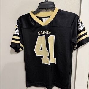 NFL Kids KAMARA Saints Black and Gold Jersey